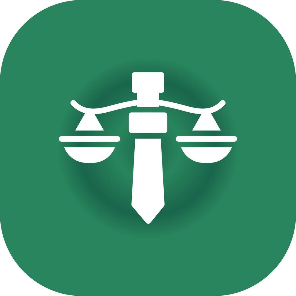 Justice Creative Icon Design vector