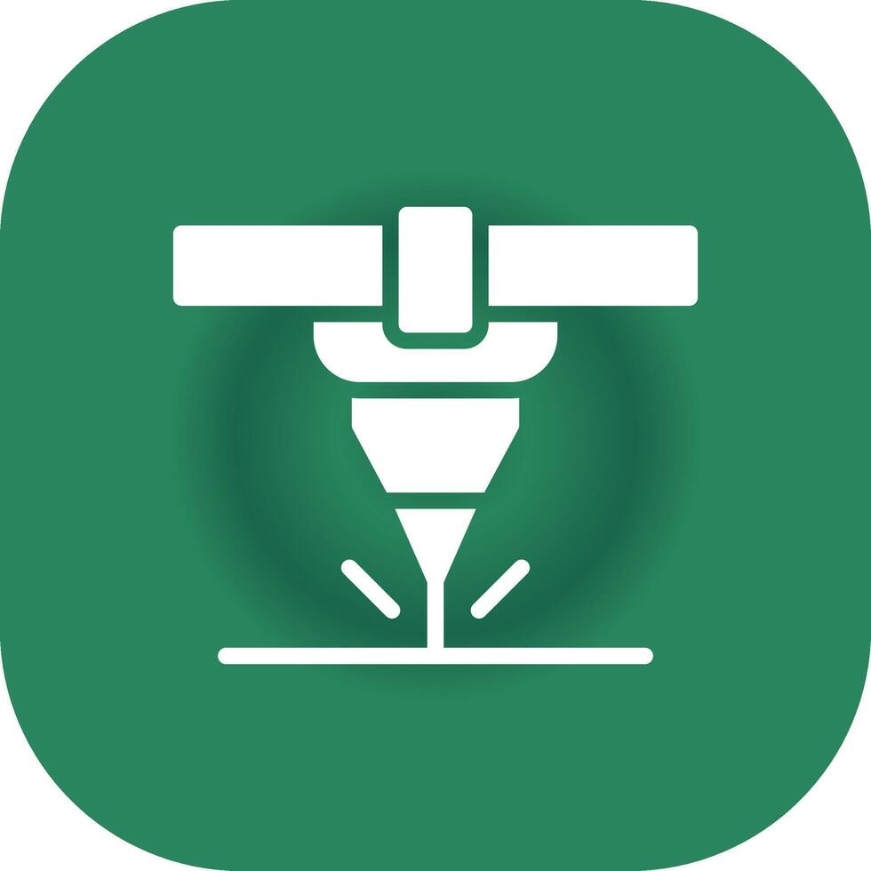 Laser Creative Icon Design vector