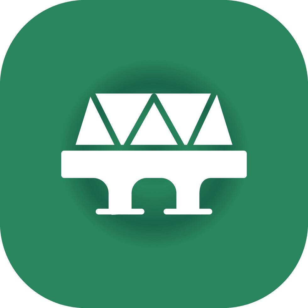 Bridge Creative Icon Design vector