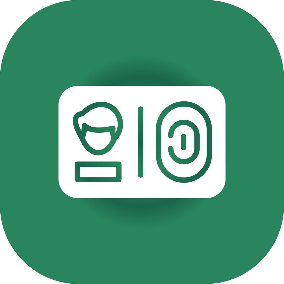 Smart Card Creative Icon Design vector