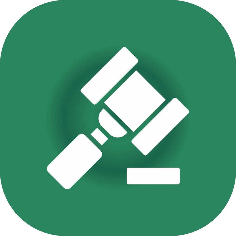 Gavel Creative Icon Design vector