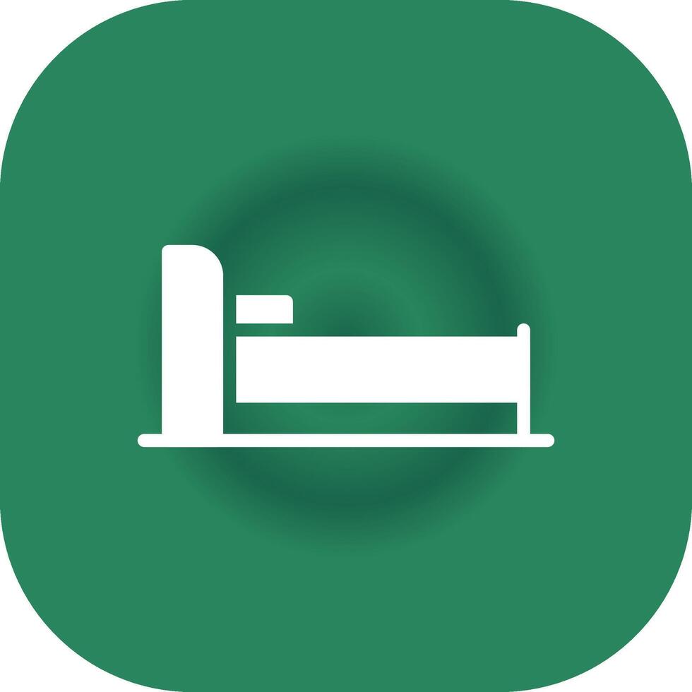 Bed Creative Icon Design vector