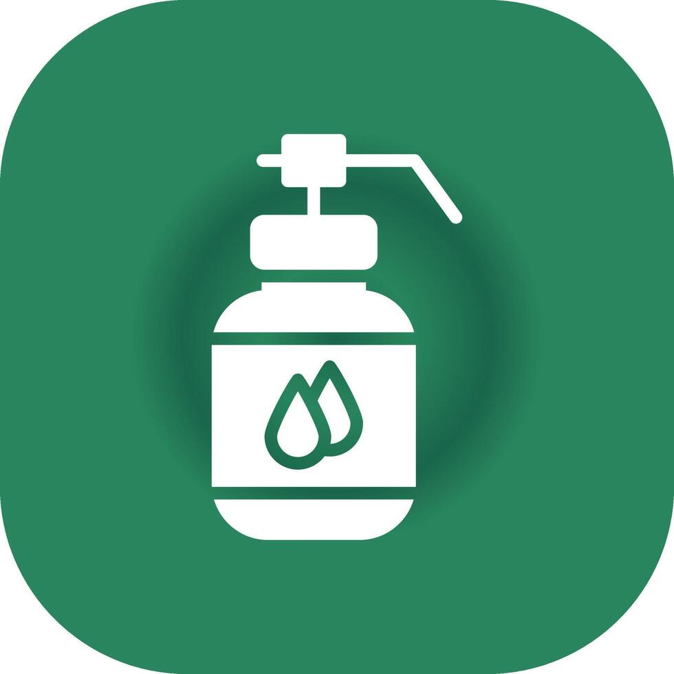 Shampoo Creative Icon Design vector