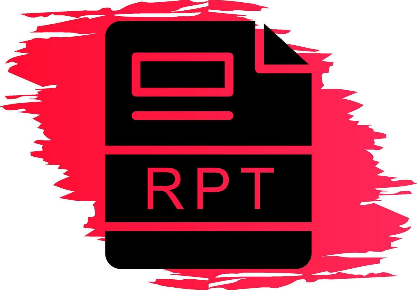 RPT Creative Icon Design vector