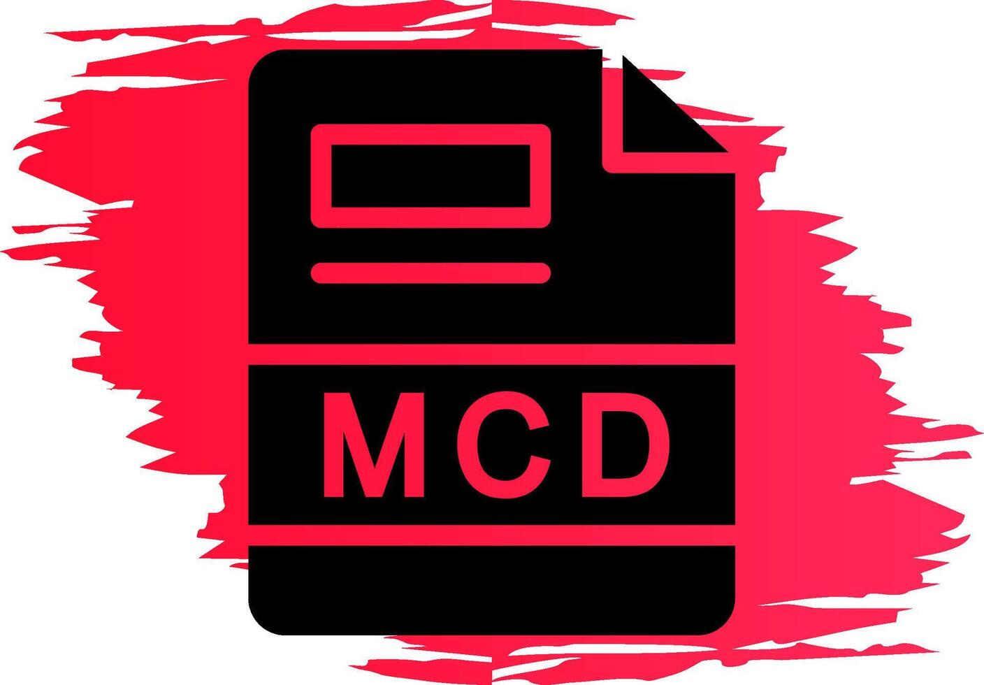 MCD Creative Icon Design vector