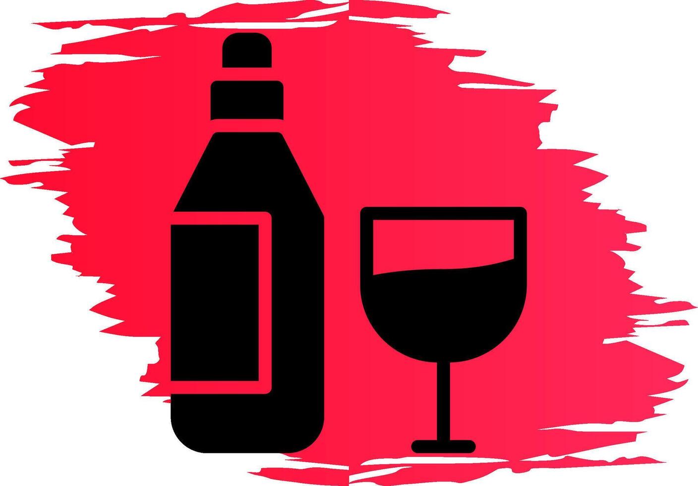 Wine Creative Icon Design vector