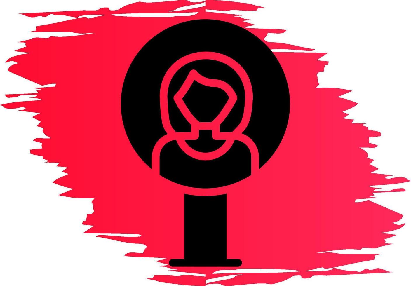 User Placeholder Creative Icon Design vector
