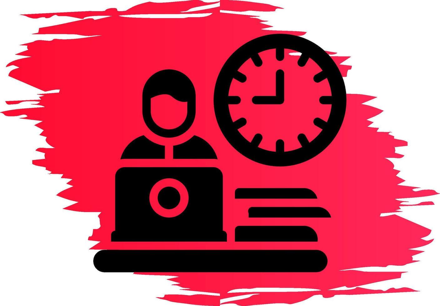 Work Habits Creative Icon Design vector