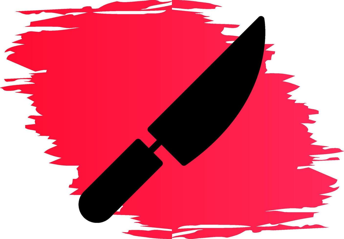 diseño de icono creativo de cuchillo vector