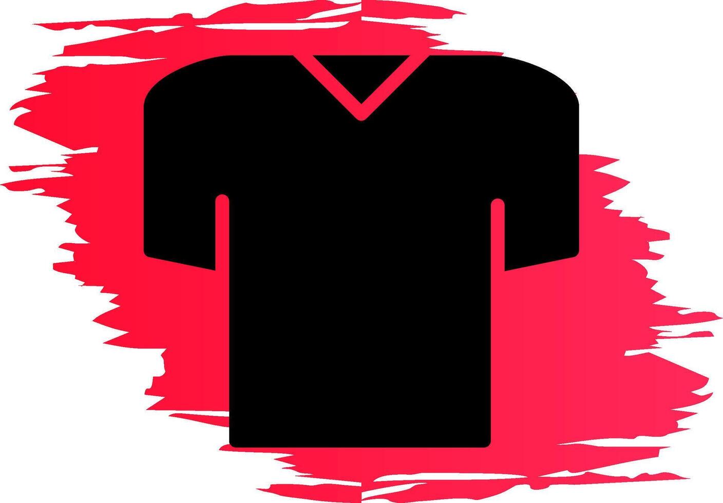 T-Shirt Creative Icon Design vector