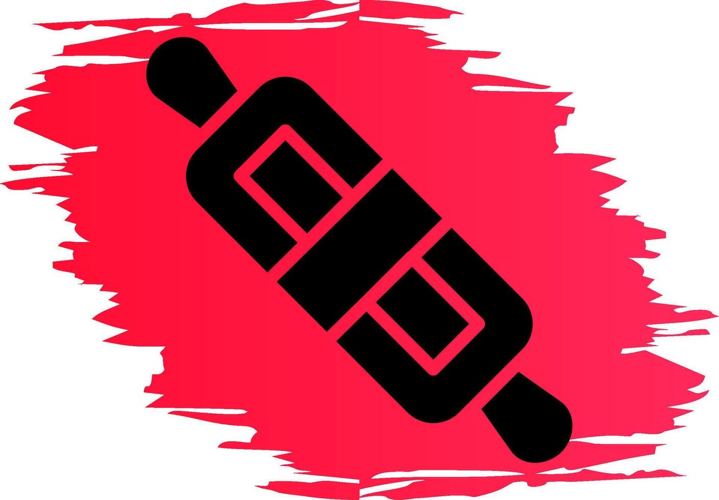 Rolling Pin Creative Icon Design vector