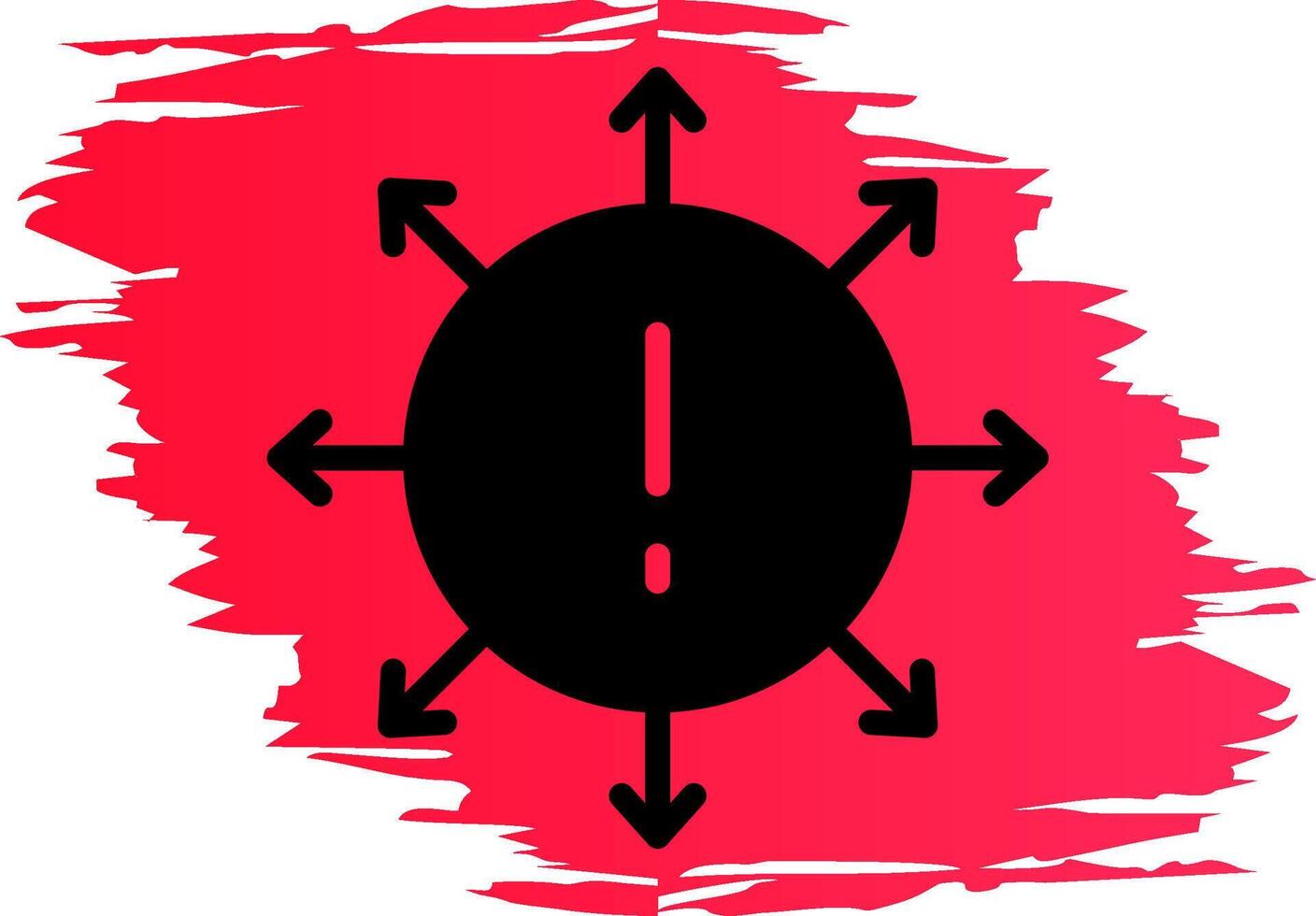 Diversification Creative Icon Design vector