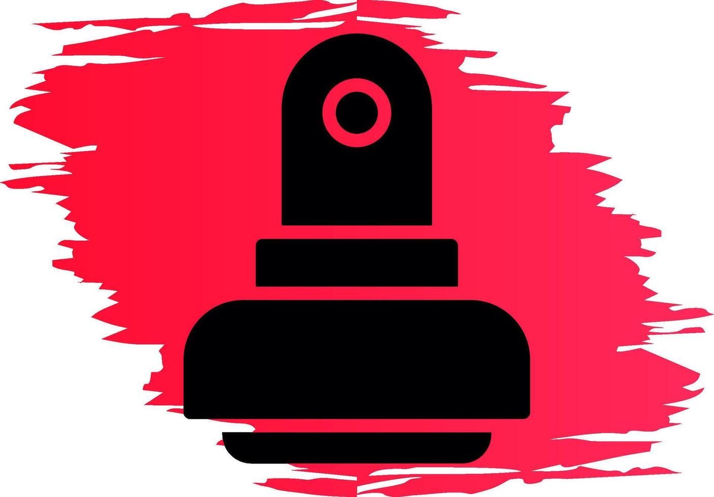 Rubber Stamp Creative Icon Design vector