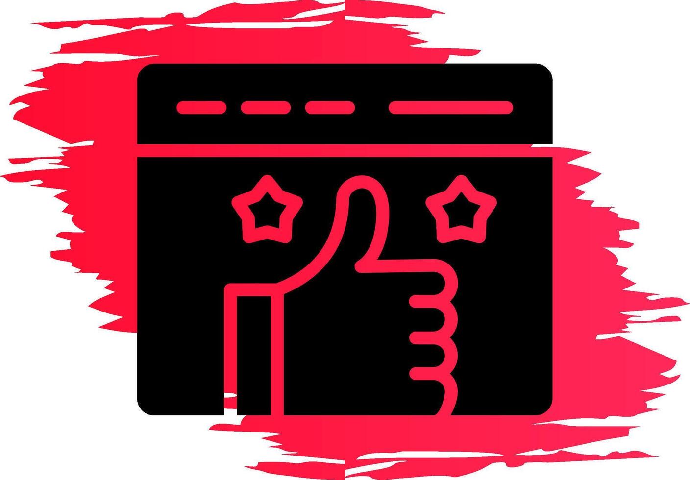 Appreciation Creative Icon Design vector