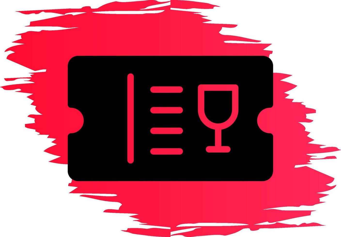 Ticket Creative Icon Design vector