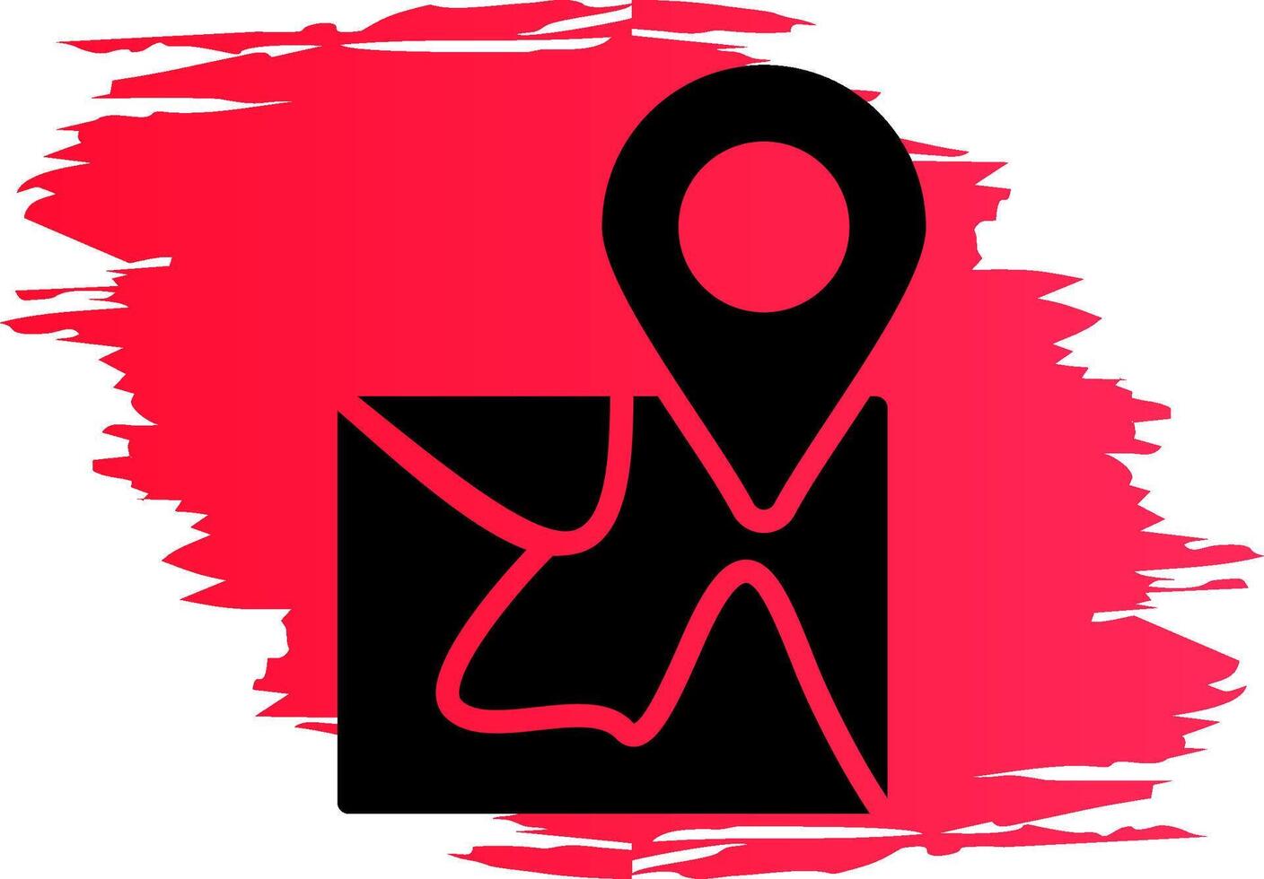 Location Creative Icon Design vector