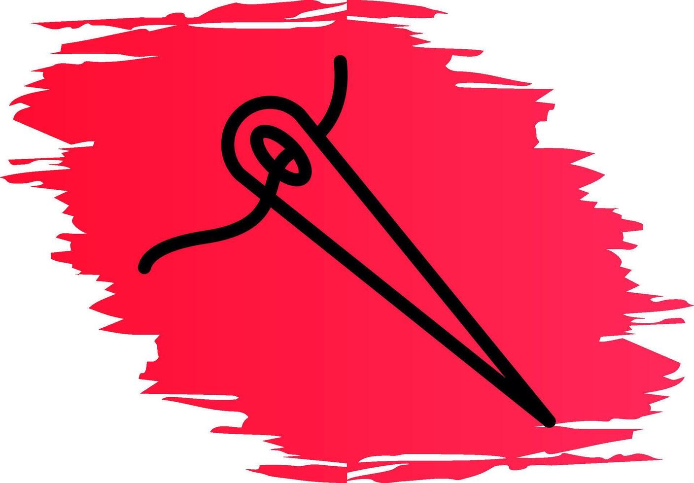 Needle Creative Icon Design vector