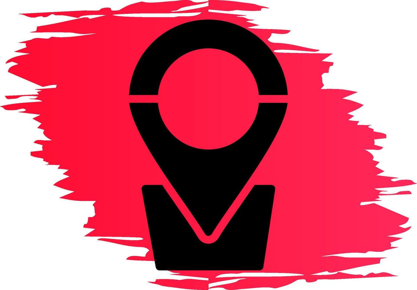 Location Creative Icon Design vector