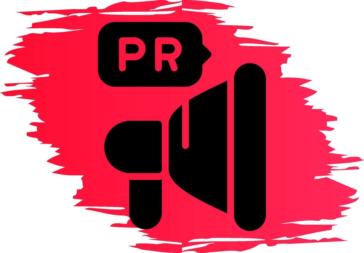 Public Relations Creative Icon Design vector