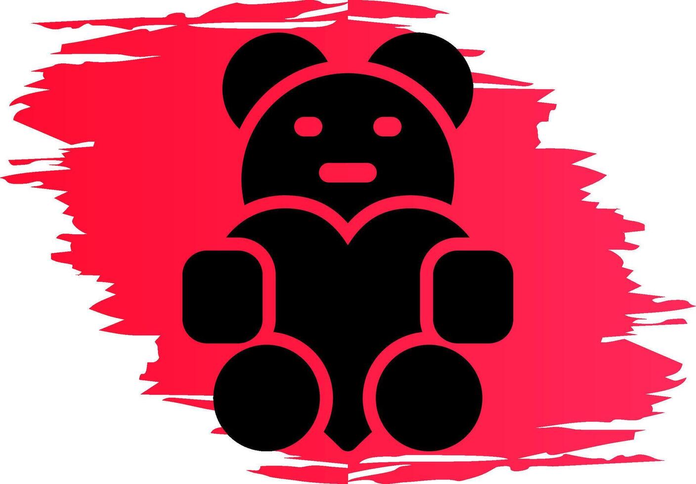 Teddy Creative Icon Design vector