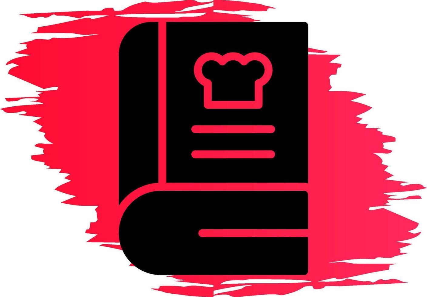 Recipes Creative Icon Design vector