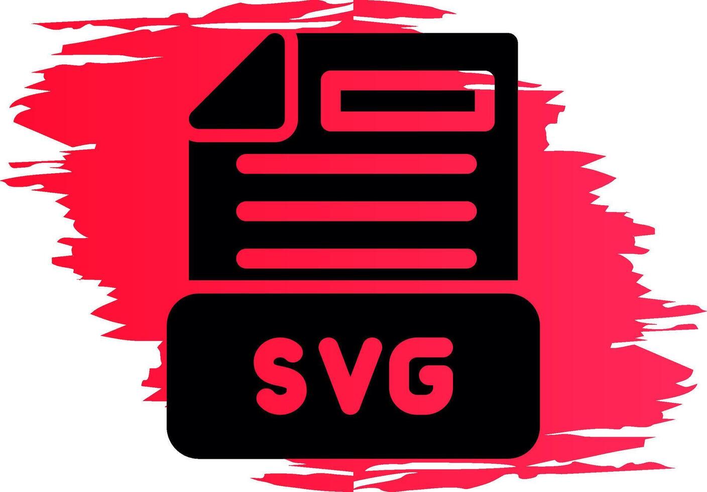 Svg File Creative Icon Design vector