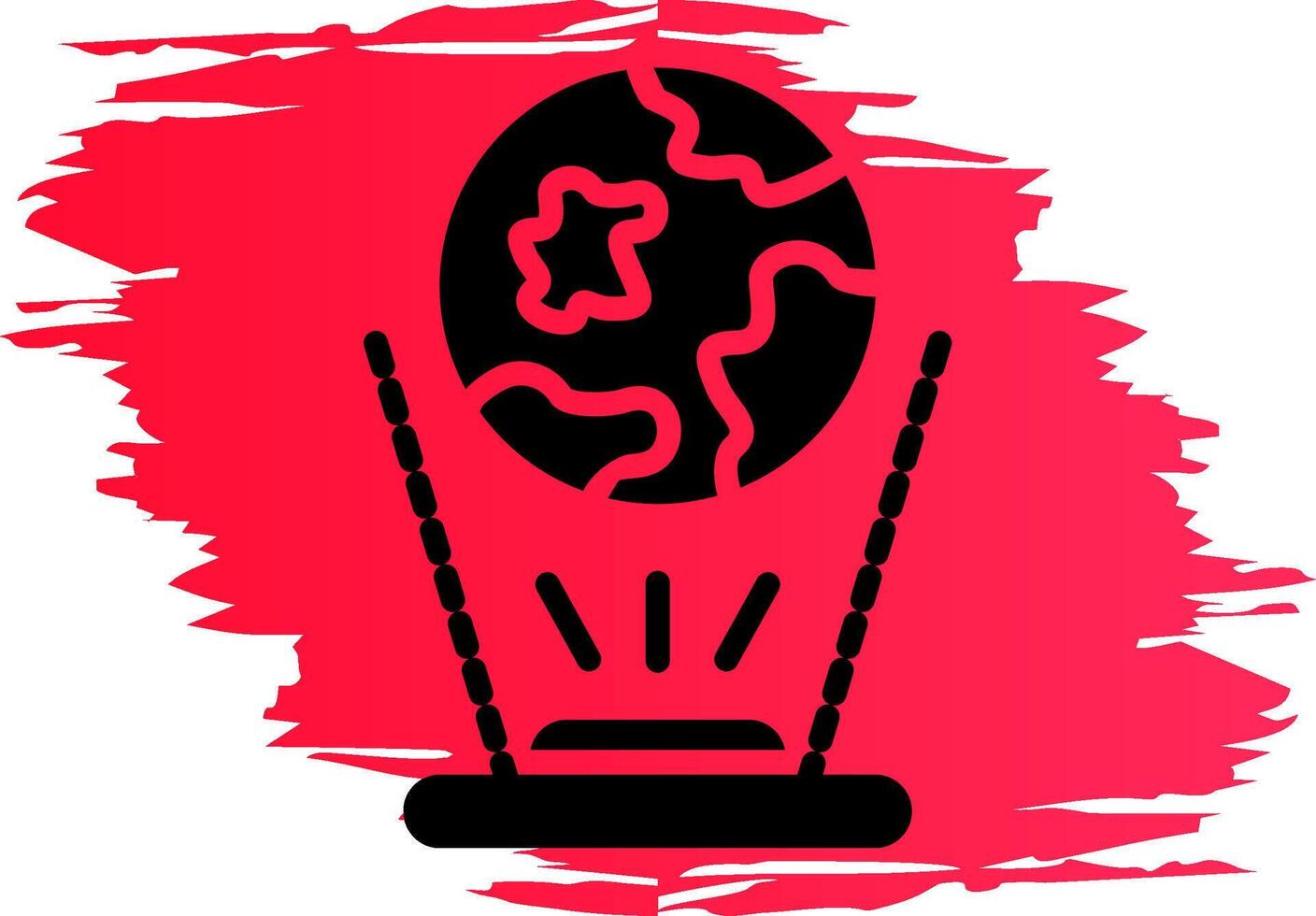 Ar World Creative Icon Design vector