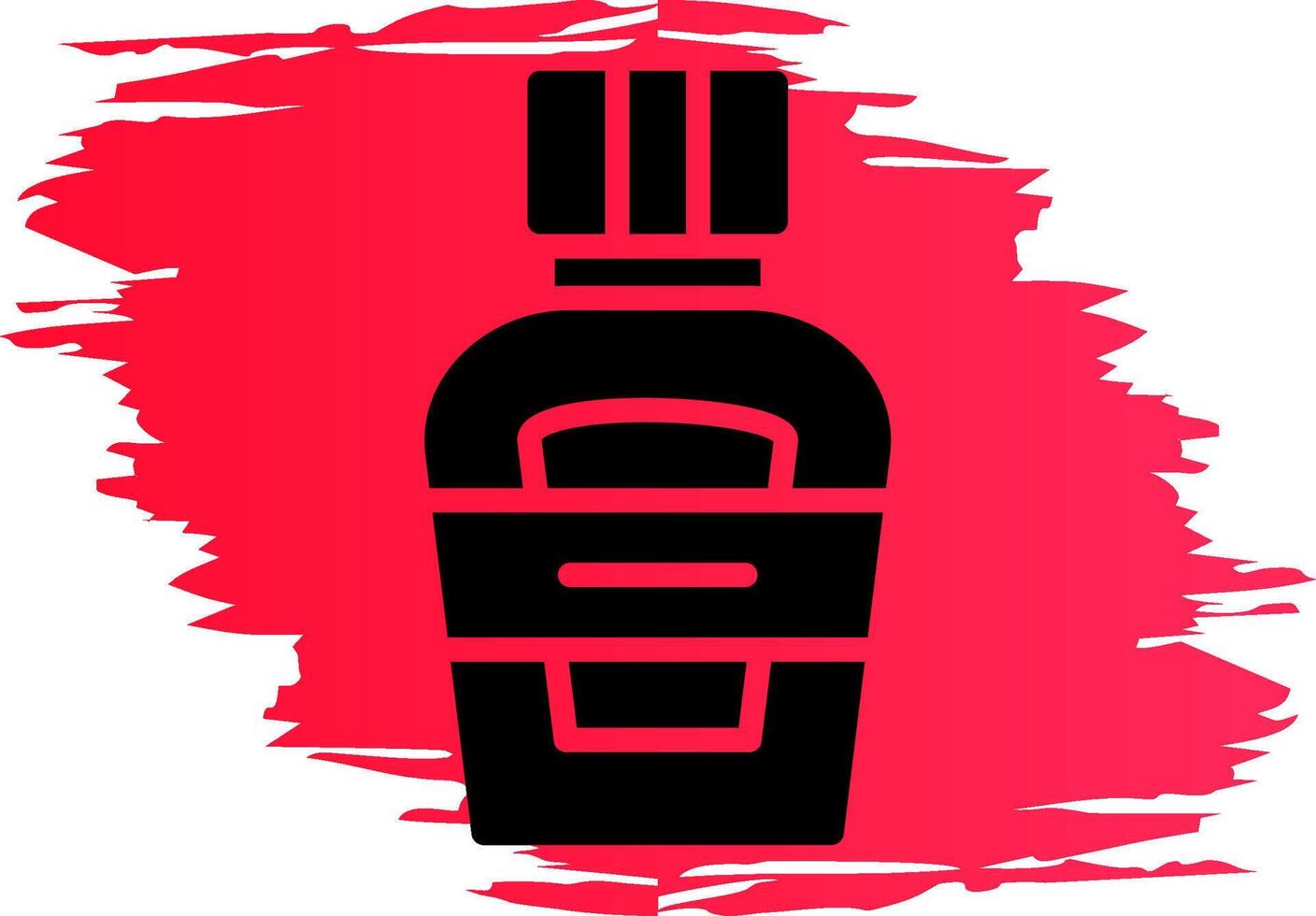 Canteen Creative Icon Design vector
