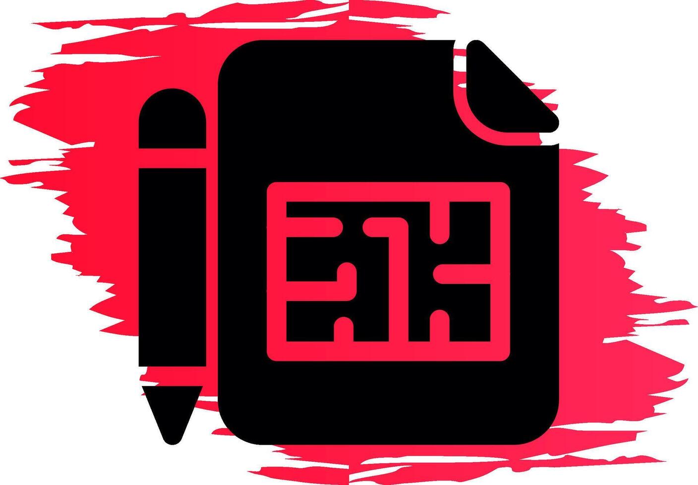 Blueprint Creative Icon Design vector