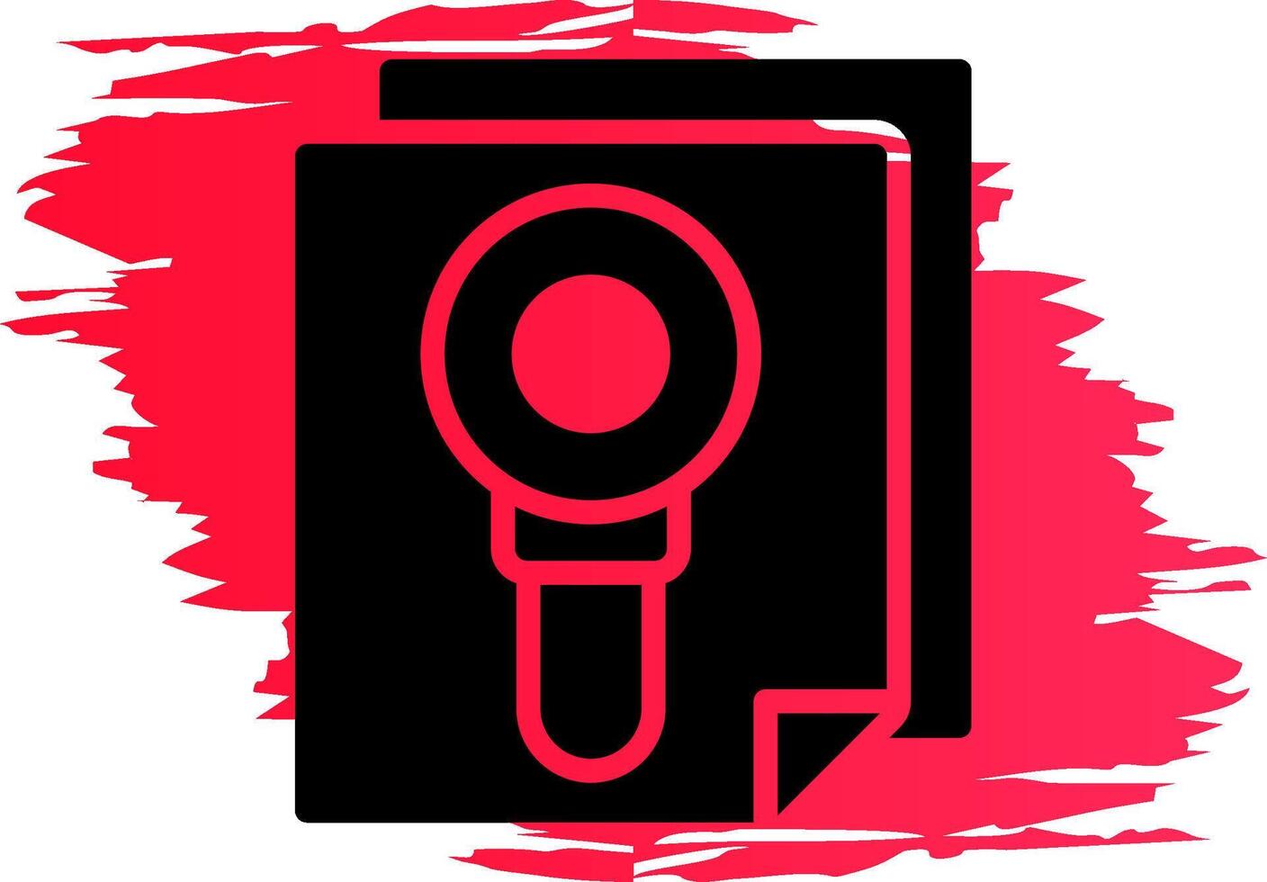 Investigation Creative Icon Design vector