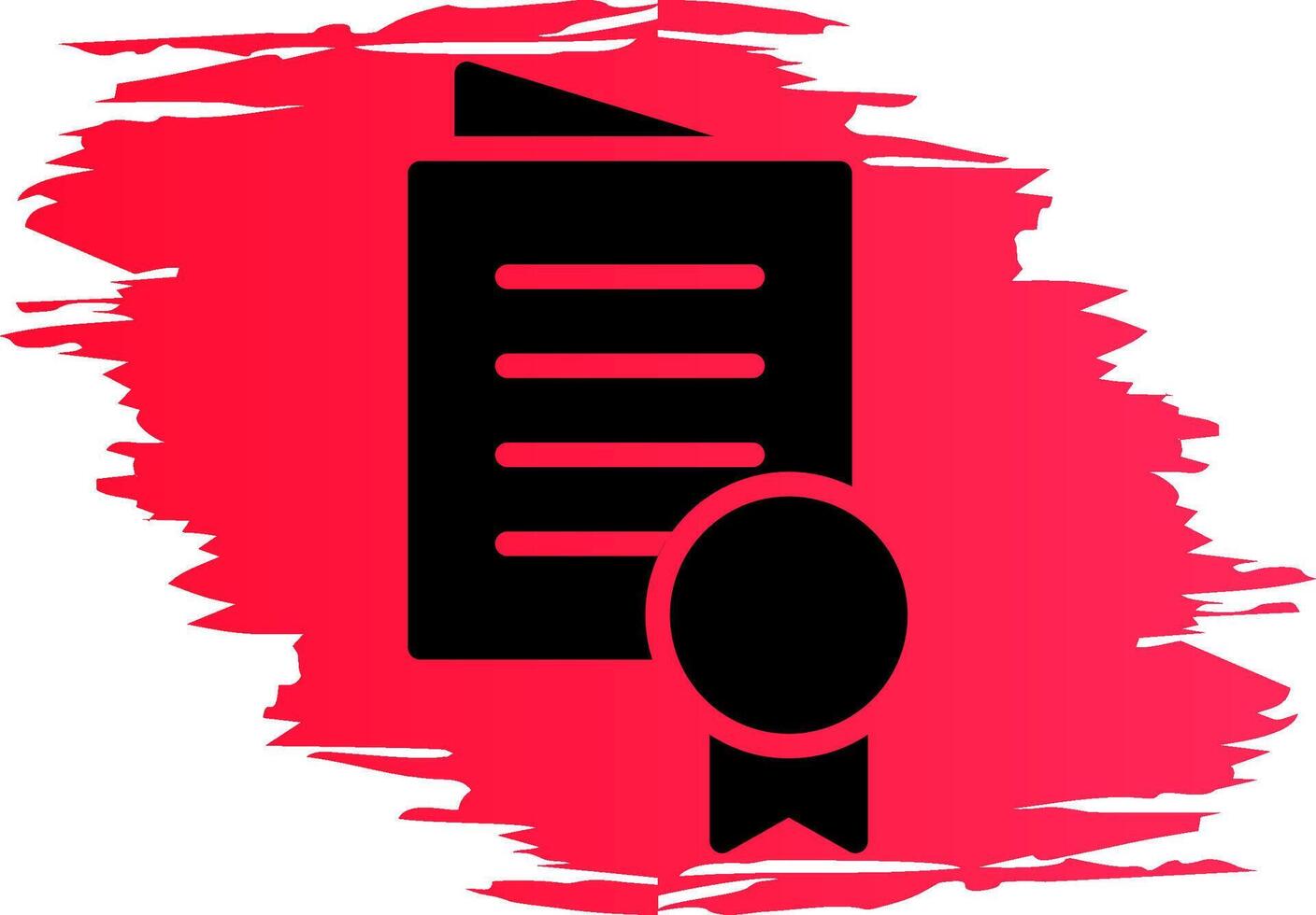 Certificate Creative Icon Design vector
