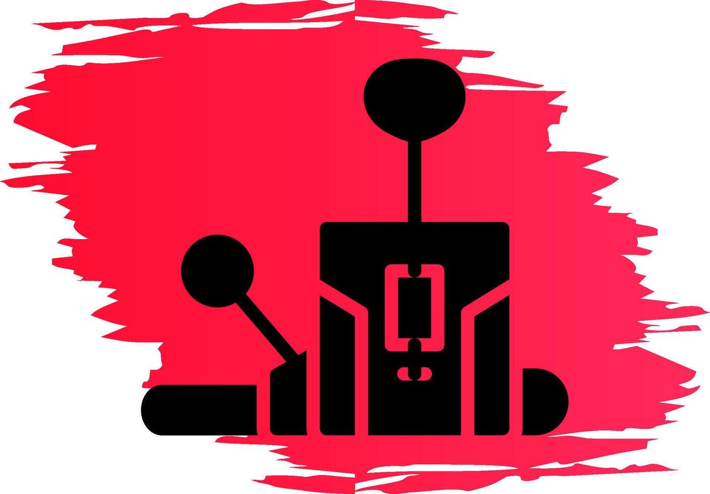 Pilates Chair Creative Icon Design vector