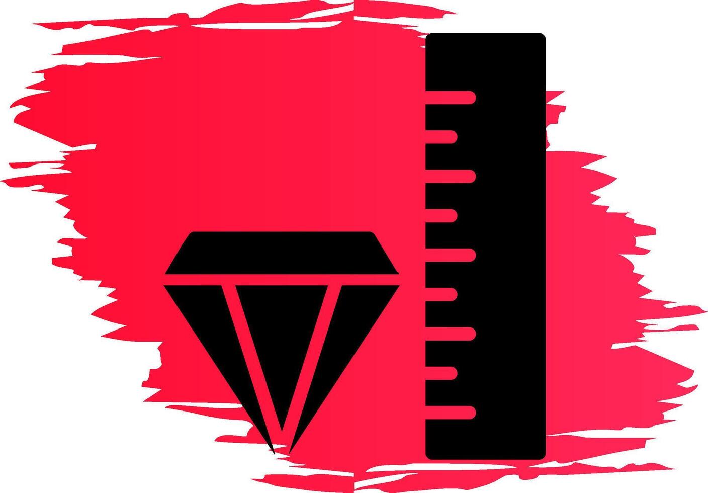 Size Creative Icon Design vector