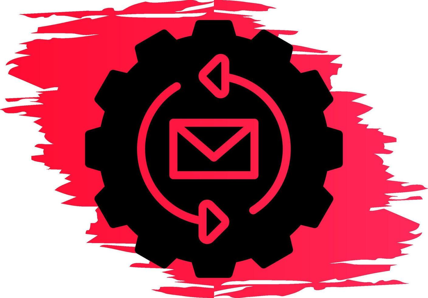 Marketing Automation Creative Icon Design vector