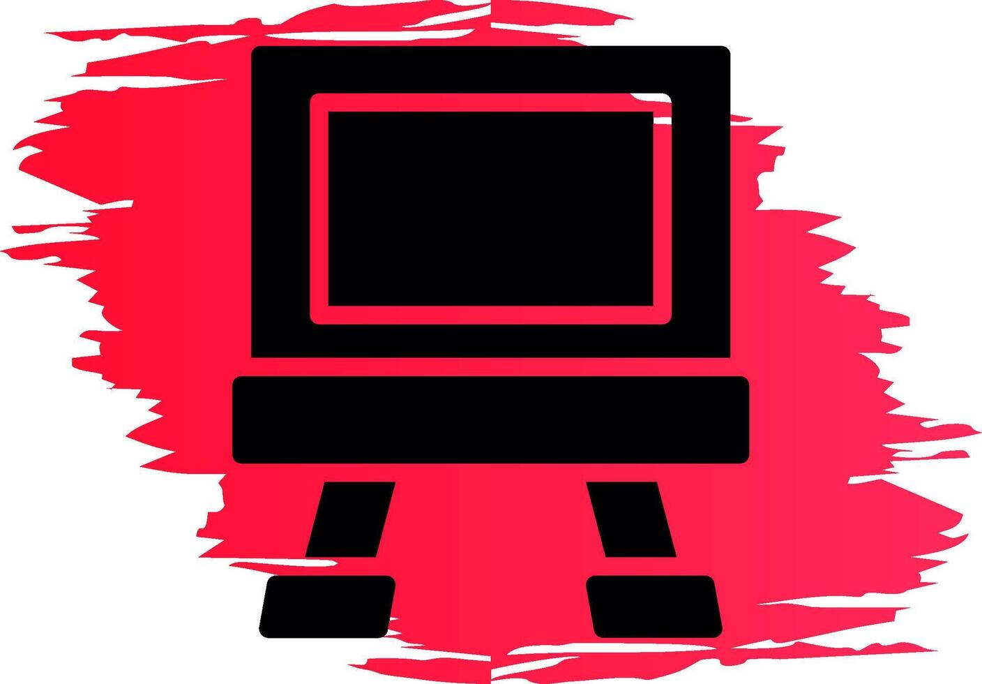 Canvas Creative Icon Design vector