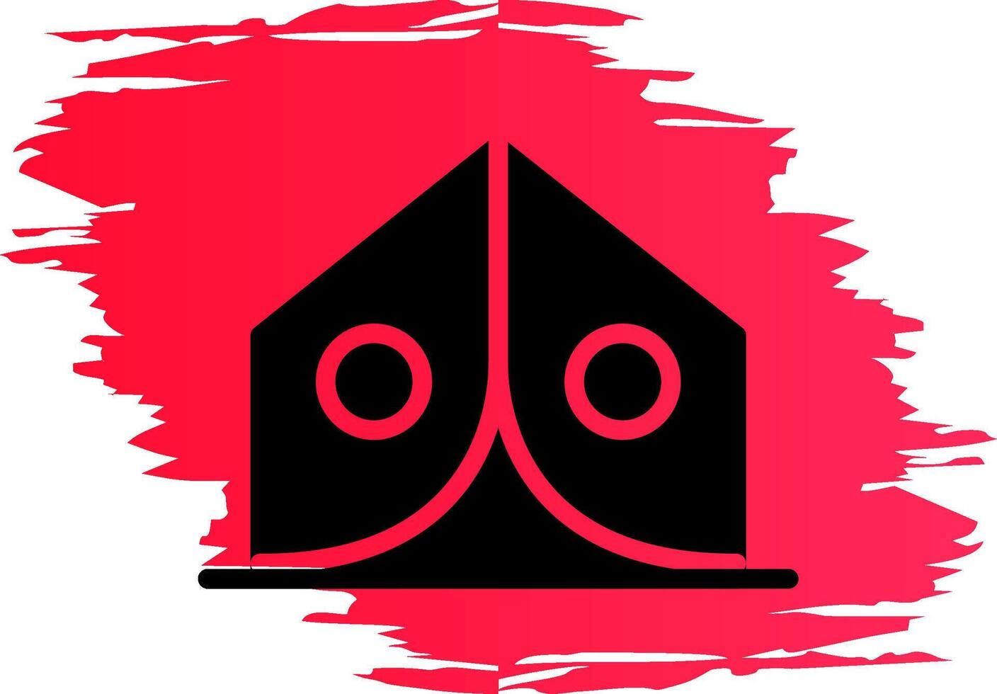 Tent Creative Icon Design vector