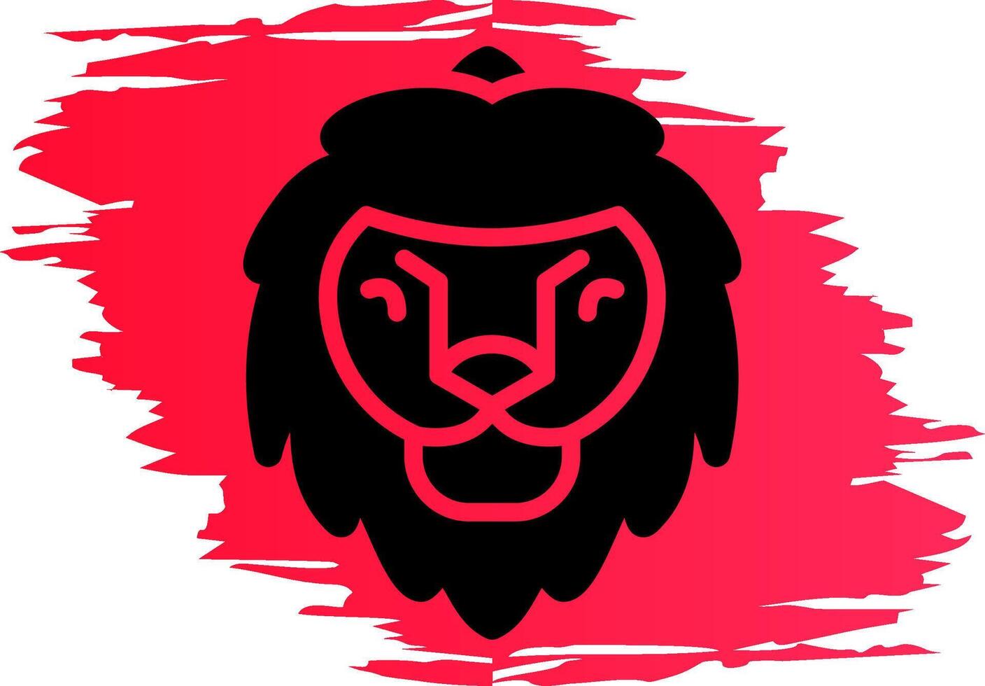 Lion Creative Icon Design vector