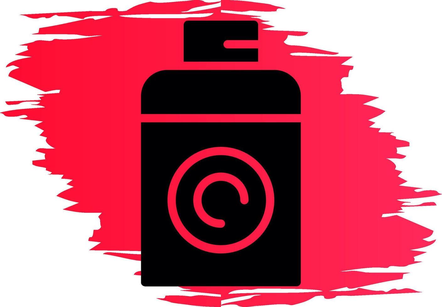 Spray Paint Creative Icon Design vector