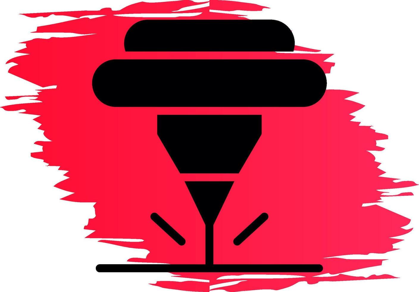 Laser Creative Icon Design vector