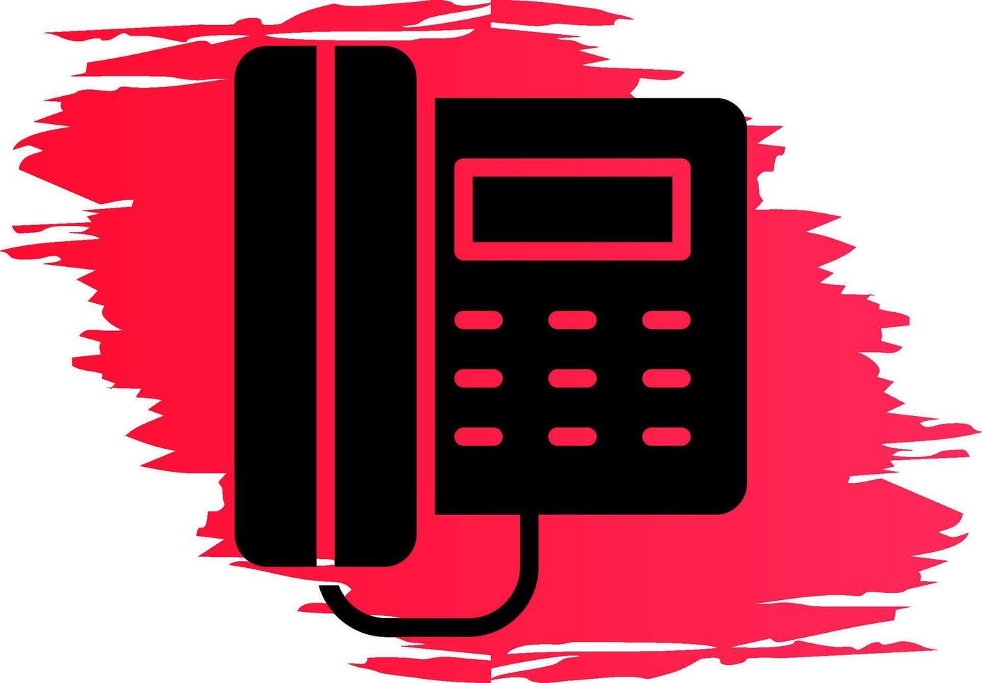 Telephone Creative Icon Design vector