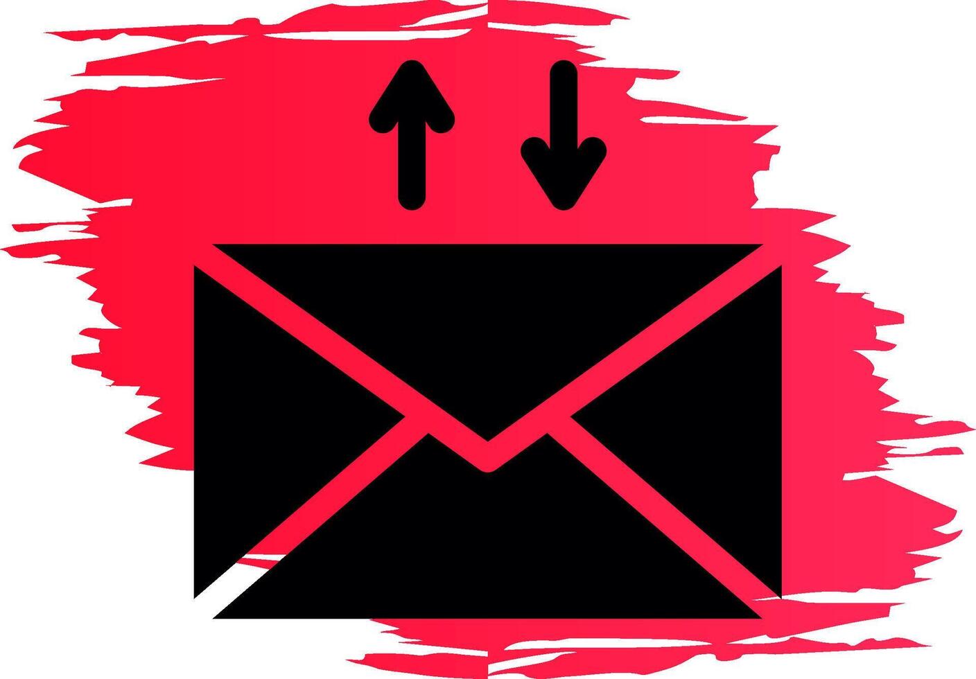 Email Creative Icon Design vector