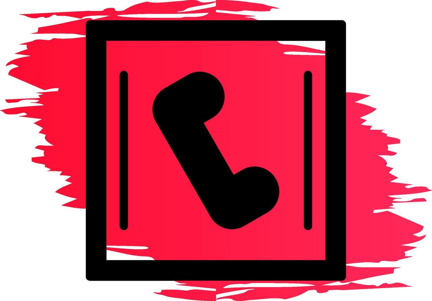 Emergency Call Creative Icon Design vector