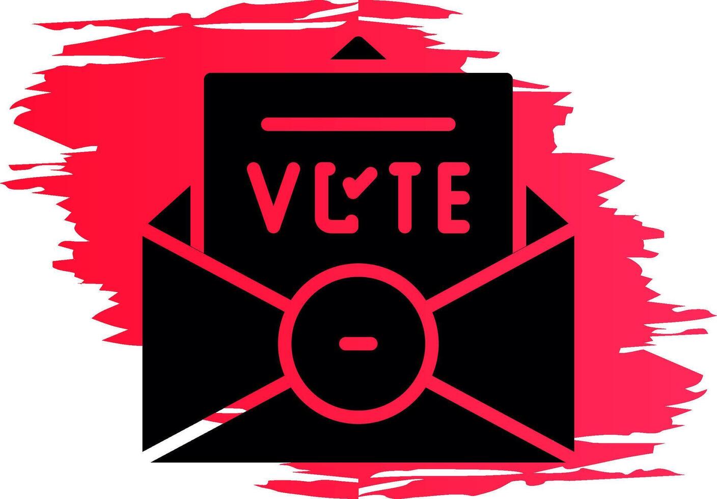 Vote Creative Icon Design vector