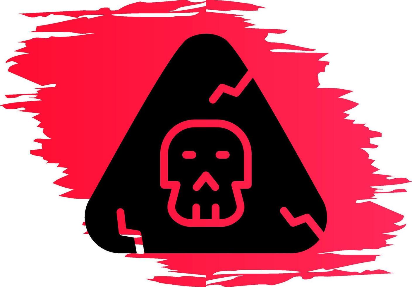 Dangerous Creative Icon Design vector