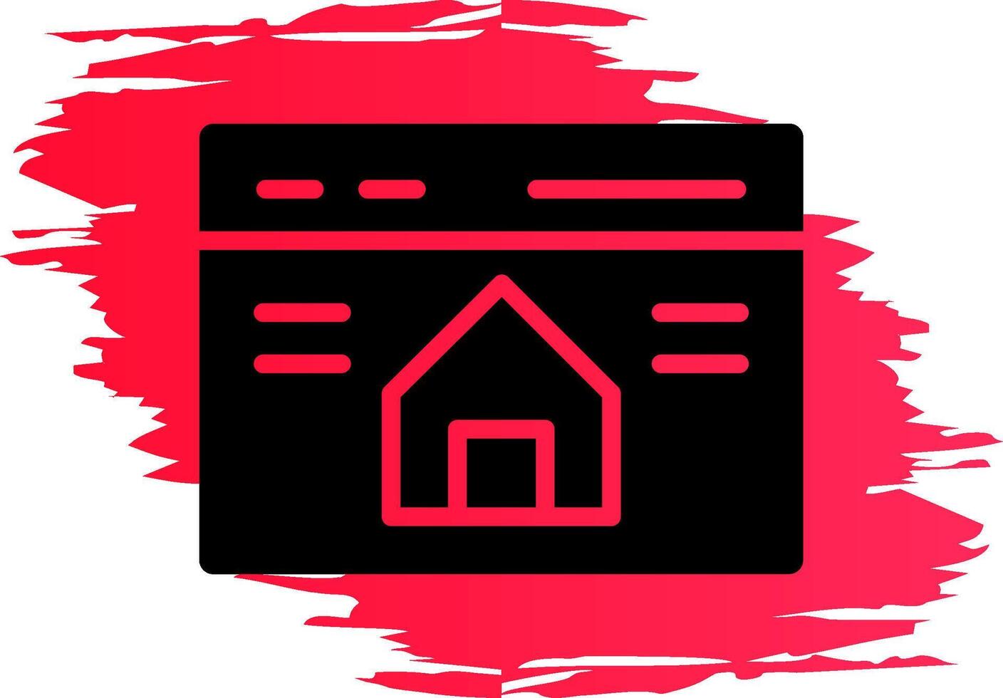 Property Sale Creative Icon Design vector