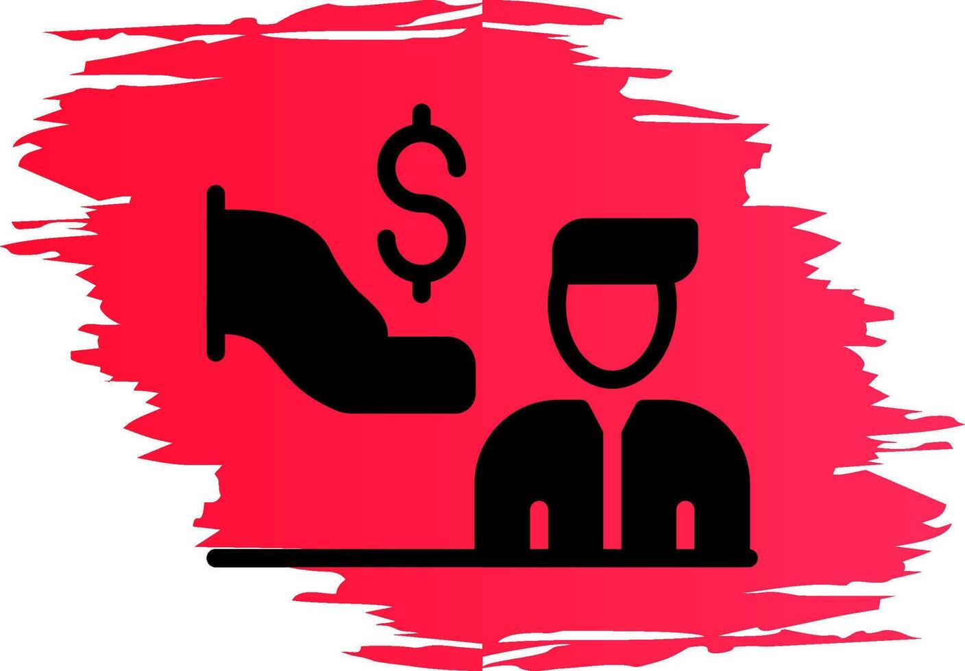 Dealer Prep Fees Creative Icon Design vector