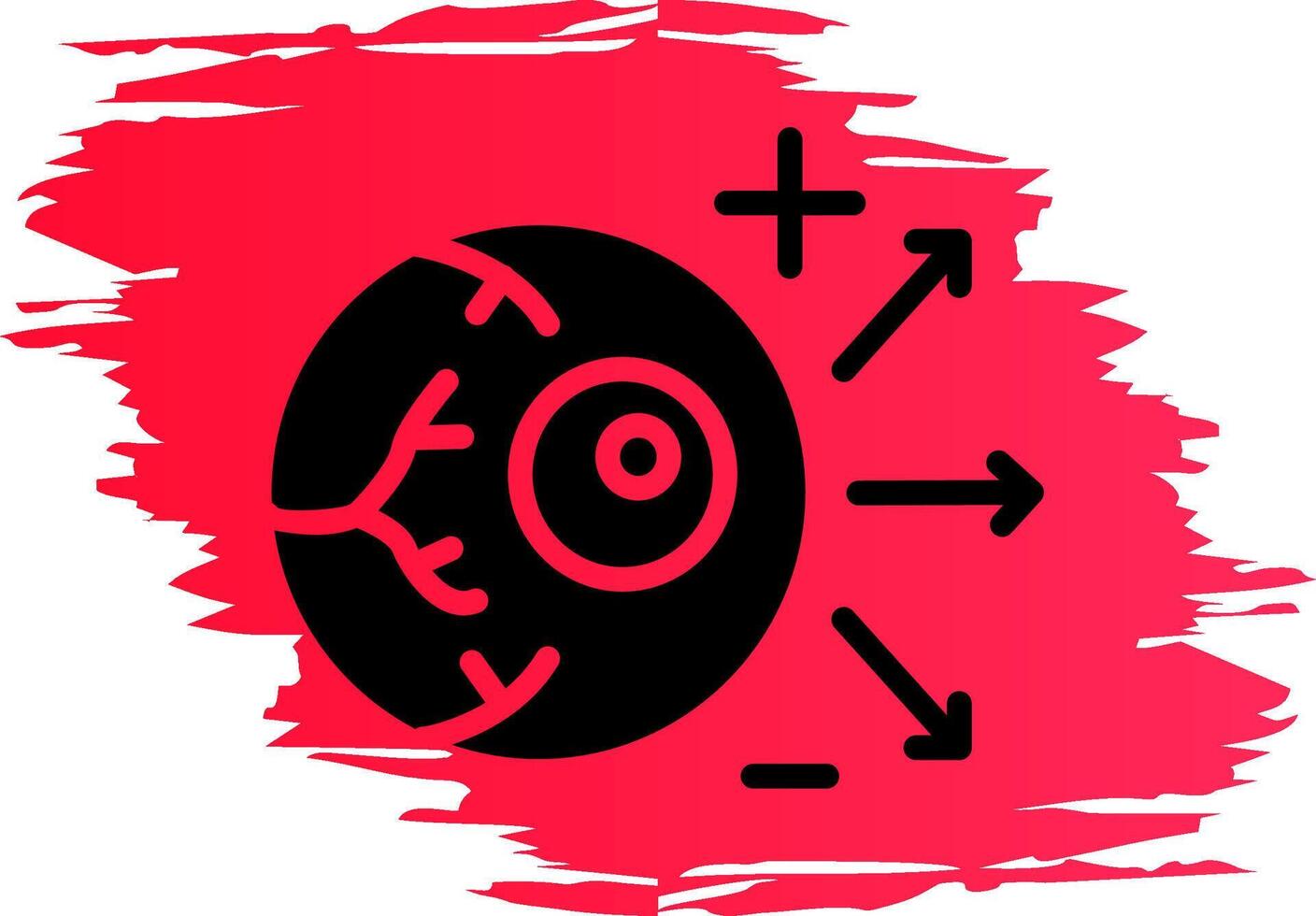 Longsighted Creative Icon Design vector