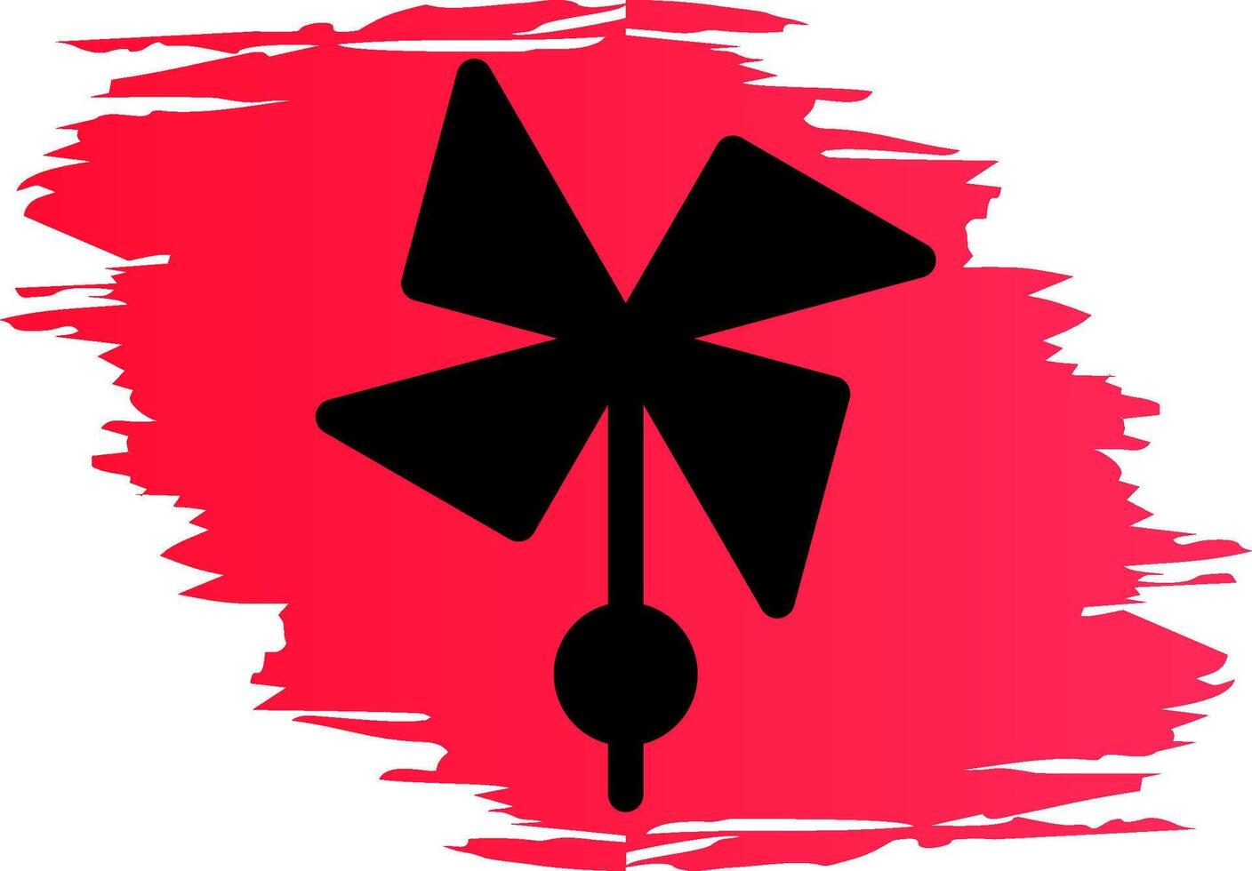 Pinwheel Creative Icon Design vector