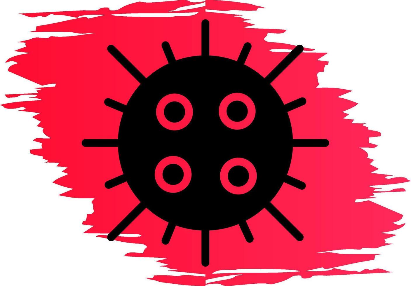 Virus Creative Icon Design vector