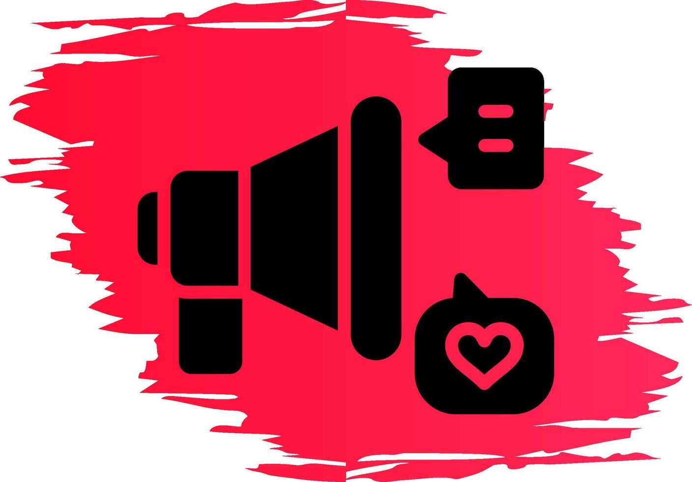 Campaign Creative Icon Design vector